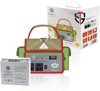 محطة الطاقة المحمولة – بطارية قوية تدوم أكثر من 10 ساعات